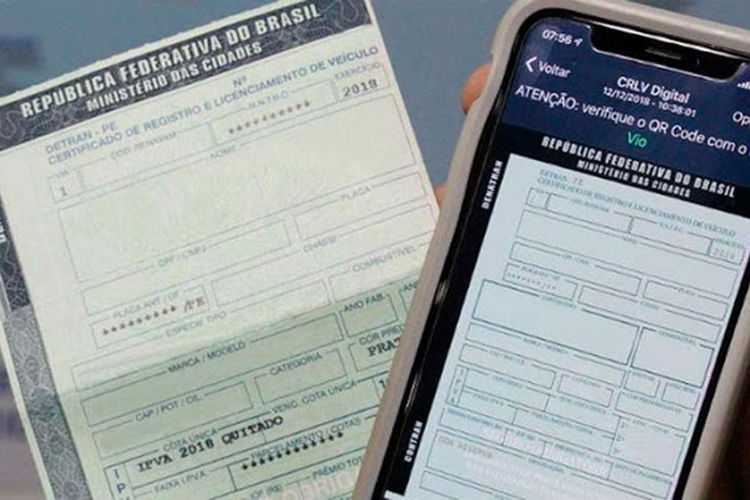 Documento digital de veículos será lançado nesta terça (5) pelo Detran
