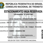 Credencial de estacionamento para idosos agora é emitida on-line